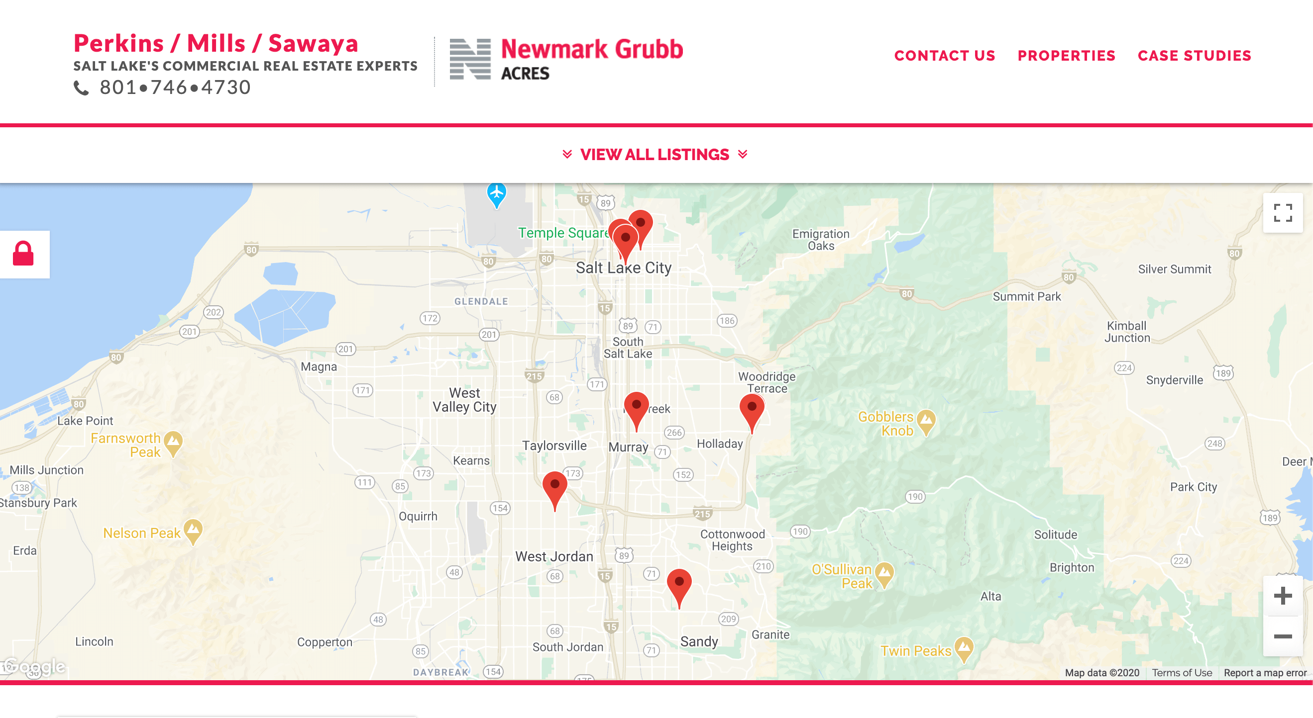Newmark homepage